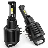 CHOPDARK H15 LED Light Bulbs Hi/DRL 6500K Cool White 100W, OEM 64176 12580 PGJ23T1, Plug and Play, Fog lamps, 2-Pack