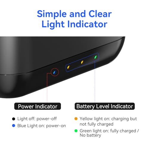 Image of Yantralay 3-Slot Battery Charging Hub for D JI Os mo Action 5 Pro & Os mo 360, Smart Fast Charger Dock with Micro SD Card Storage & LED Charging Indicator