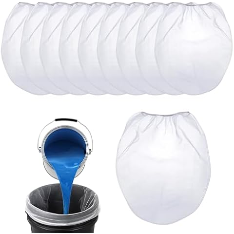 Asheyya 10PCS Fine Mesh Paint Strainer Bags Cover