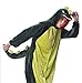 Aoibox Unisex Adult Dinosaur Animal Cosplay Onesie Pajamas Size XL GreenDinosaur