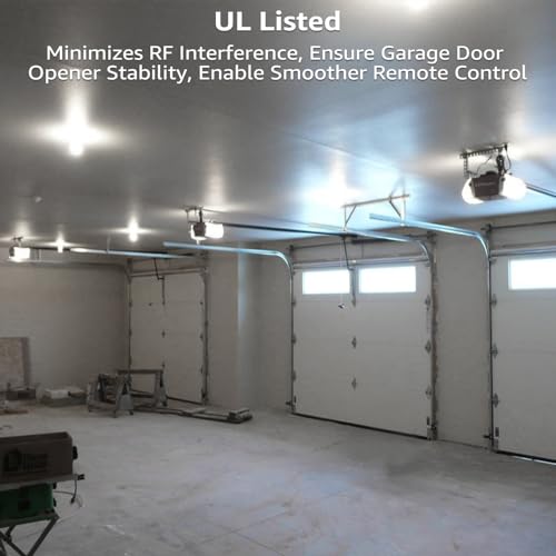 TORCHSTAR 2-Pack 1700LM Universal Garage Door Opener LED Bulb A19, 5000K by TORCHSTAR - Used condition - Image 2