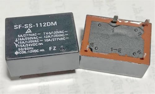 Relé 4 pines 7520-1A-12V con corte de 16A para solucionar caídas de tensión en tiras LED
