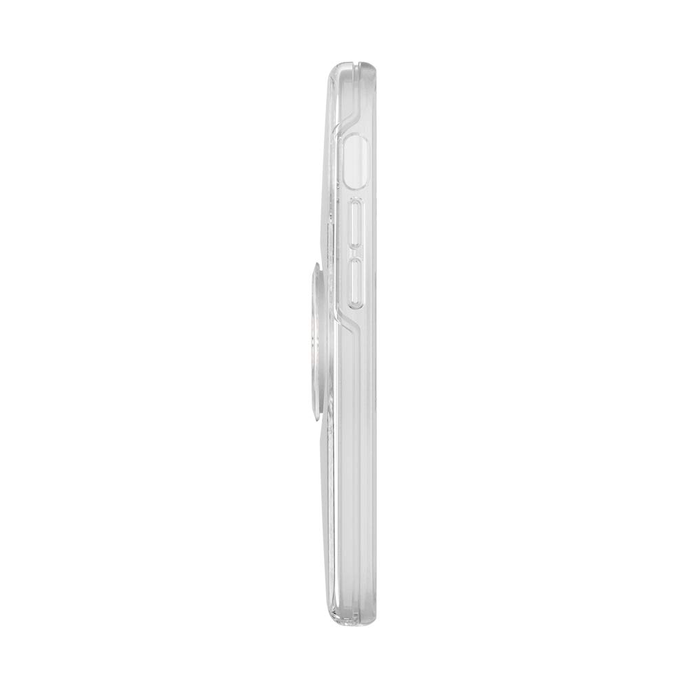Otterbox Cover per iPhone 12 mini LifeProof SEE, resistente a shock e cadute fino a 2 metri, cover Sottile, protettiva trasparente, progettata in modo sostenibile, Trasparente/Nero