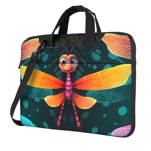 Sac ordinateur portable antichoc libellule mince pour voyager sans craindre les impacts et la pluie