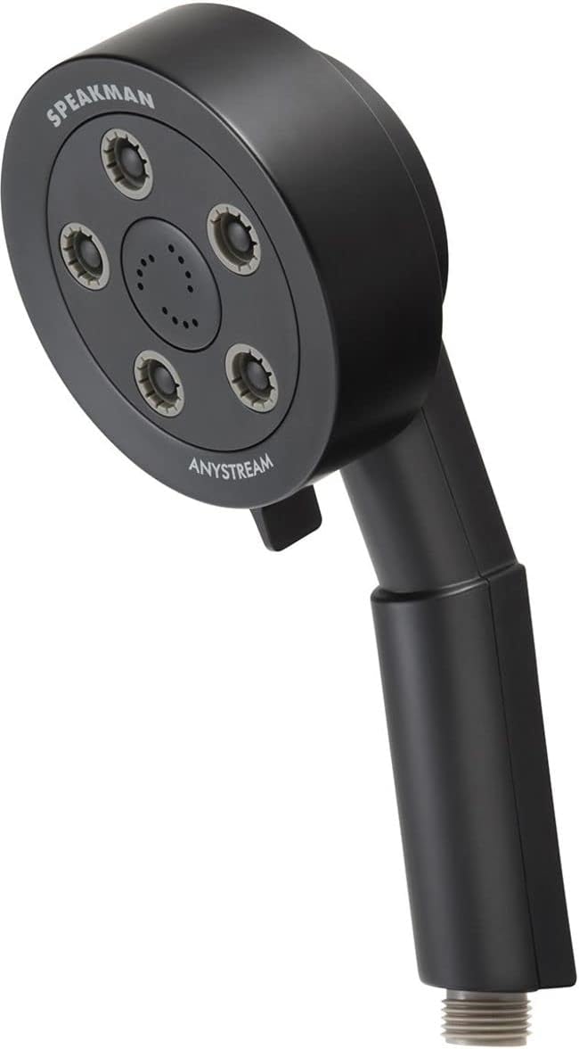 VS-3010-MB Neo Anystream Multi-Function Handheld Shower Head, 2.5 GPM, Matte Black