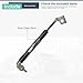 Truck Tailgate Assist, Pickup Tailgate Lift Assist Compatible with 2022-2025 Ford Ranger, Heavy Duty Steel Tailgate Shock Absorber Tailgate Damper