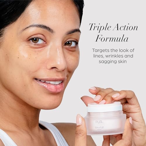 Purcosmetics 37007072 Firming Facial Cream, Get A Lift By Pur Beauty - Triple-Action Lightweight Moisturizer For Face & Neck Tightens Sagging Skin & Restores Firmness thumb #2