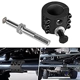 Steering Stabilizer Tie Rod Clamp and Steering Stabilizer Relocation Bolt Fit for 2007-2022 Jeep...
