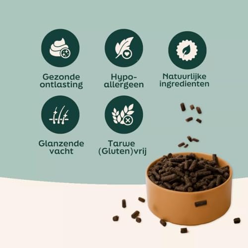 WOOOF Lamm & Reis 14kg kaltgepresstes, getreidefreies und hypoallergenes Hundefutter | Trockenfutter, leicht verdaulich, ohne Weizengluten