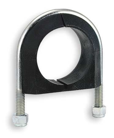 Zsi, UB2PA6, Cushioned, U-Bolt, Thread, 3/8-16