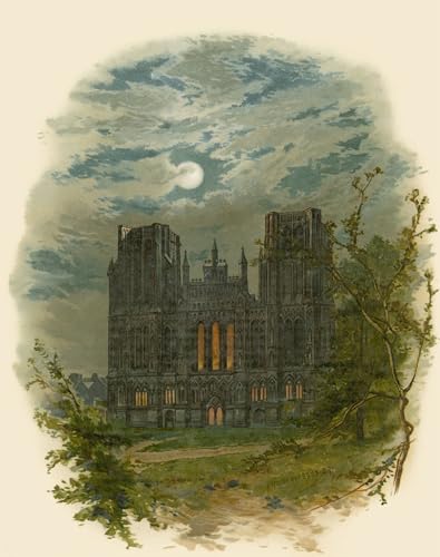 Toile Cathédrale de Wells par Arthur Wilde Parsons 60x90cm