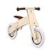Janod - Bicicletta Senza Pedali Natura (Legno), per Sviluppare Equilibrio e Autonomia, Adesivi Inclusi - Da 3 Anni in su, J03276
