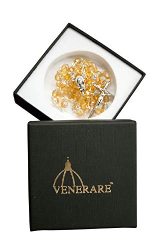 Beautiful Glass Bead Birthstone Rosaries (November)3