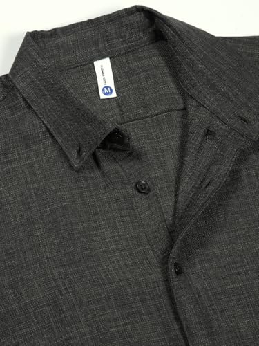 Image of Thomas Scott Men's | Solid | Full Sleeve | Regular Fit | Polyester | Button Down Collar | Casual Shirt