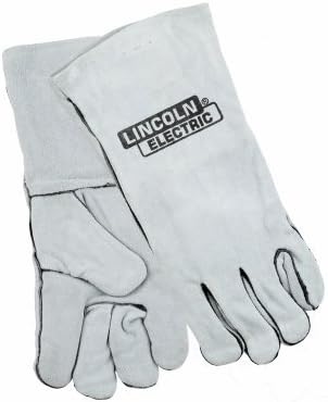 Commercial Welding Gloves, Gray