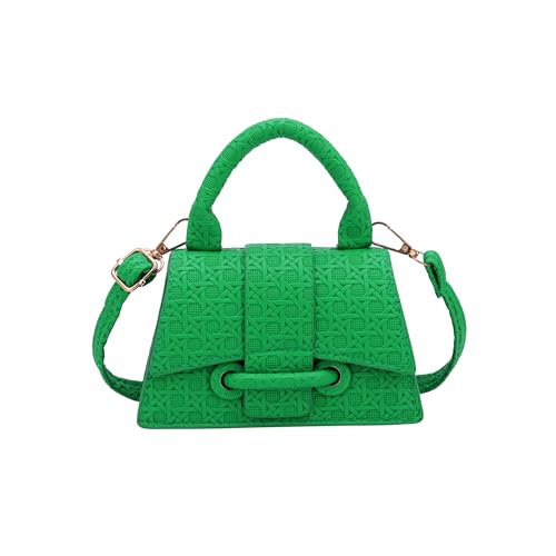 Image of Ayliss Micro Mini Crossbody Handbag Women's Purse Clutch Cute Mini Trendy Bag Top Handle PU Leather Shoulder Bag