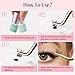 ALLOVE Cluster Lash Glue Sensitive Lash Extension Glue Low Fume Individual Lash Glue 1 Week Retention 5-10s Drying Time Waterproof Lash Bond and Adhesive for DIY Lashes Self Application 5ml