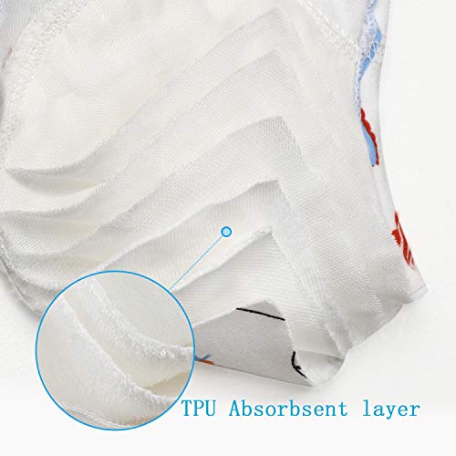 Image of CottonTraining Pants 4 Pack Padded Toddler Potty Training Underwear for Boys and Girls-12M-5T
