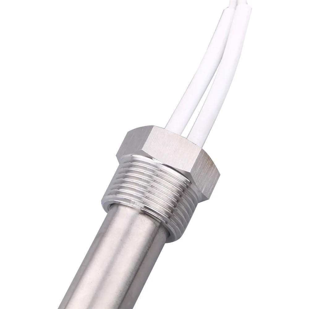 Cartouche chauffante à Immersion à filetage NPT 3/4 pouces, élément chauffant électrique à eau 300W 500W 600W 800W 1000W, 24V 36V 48V, diamètre 19MM, 1 pièce(24V,800w L200mm)