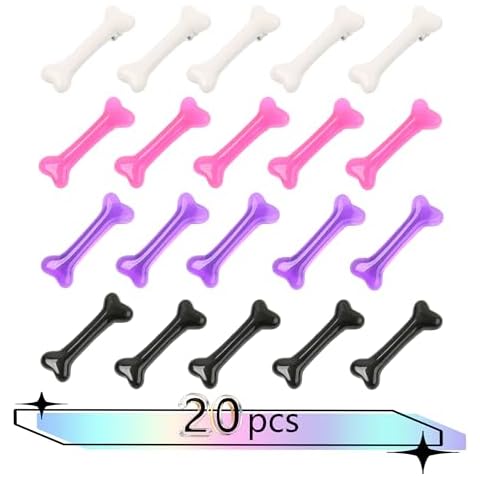 Vagocom Bone Hair Clips for Goth Accessories Cover