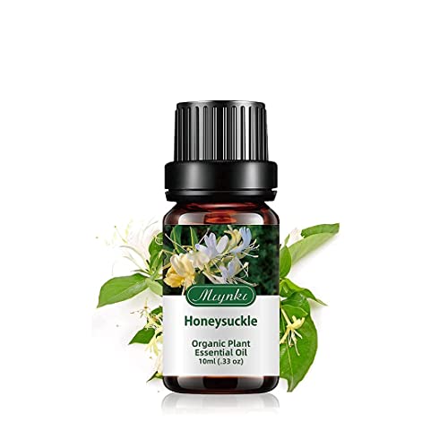 Myrrh Essential Oil And Honeysuckle Essential Oil Organic Plant & Natural 100% Pure Therapeutic Grade Oil Perfect For Diffuser, Humidifier, Massage, Aromatherapy, Skin & Hair Care-2X10Ml #TOP1