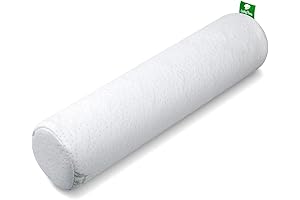 Cushy Form Tube Pillow: Enhanced Neck and Back Support