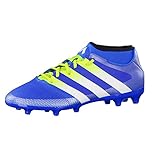 Color 2: verde. adidas Ace 16.3 Primemesh FG/AG, Botas de fútbol Hombre, Azul/Verde/Blanco (Azuimp/Seliso/Ftwbla), 41 1/3