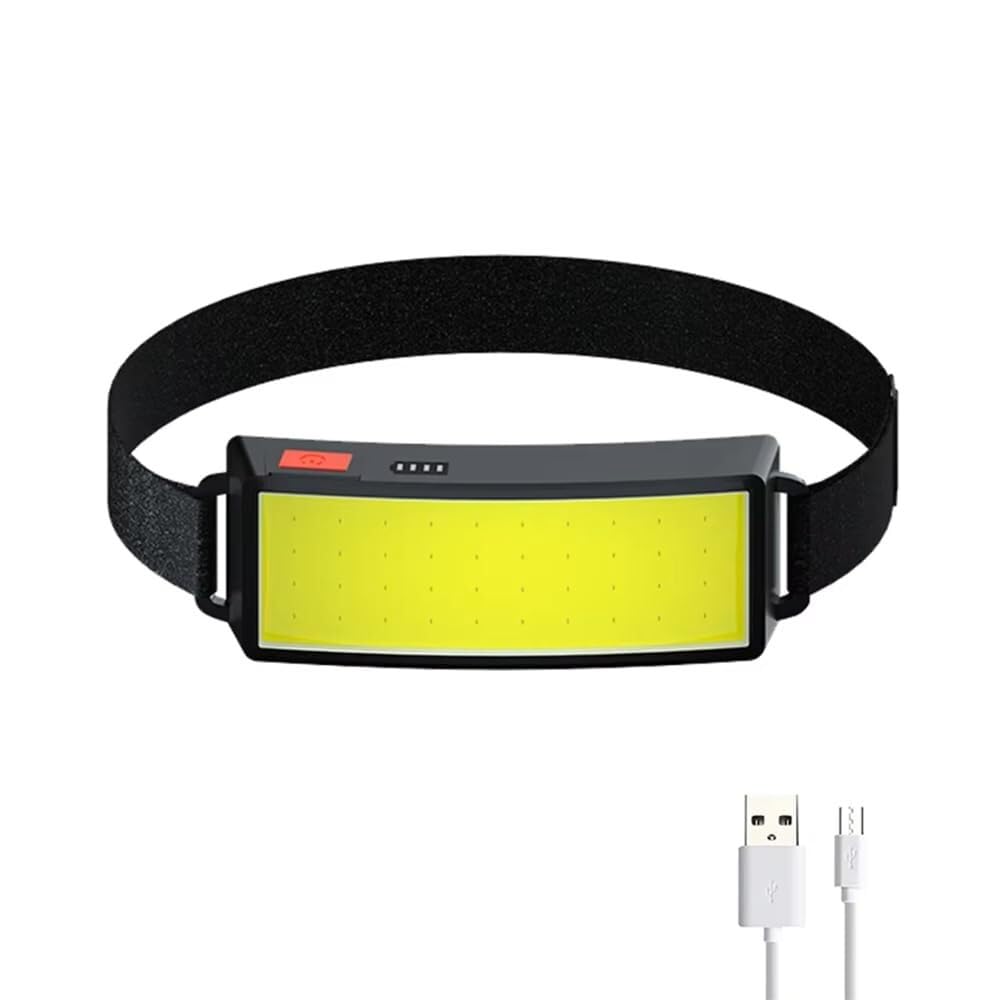 Przenośne reflektory LED COB do użytku na zewnątrz, ładowane przez USB, do wspinaczki, na kemping i do wędkowania
