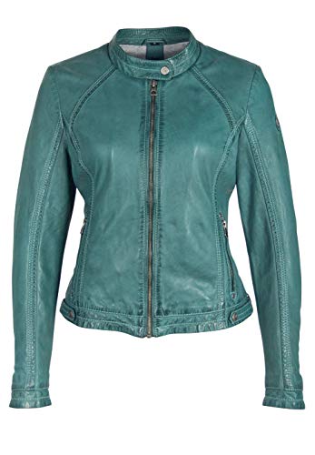 Preisvergleich Produktbild Gipsy Damen Lederjacke GGJany Lamas mit kleinem Stehkragen