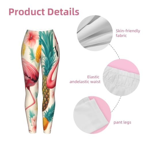 Leggings de flamenco elásticos ideales para tus paseos veraniegos y yoga en casa 7