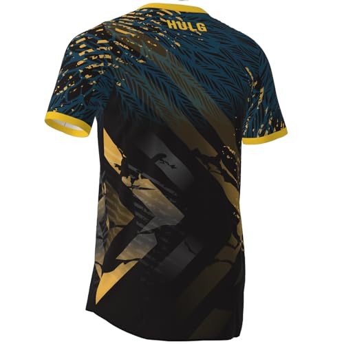 Vêtements de Cyclisme pour Hommes, Maillots de VTT, Chemises de Motocross, vêtements de BMX, séchage Rapide, Respirants (Colour-07,Grand) – vue 3