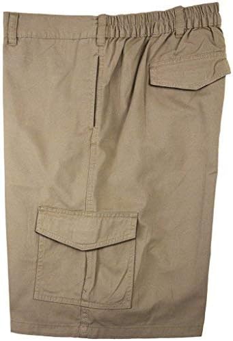 Falcon Bay Big and Tall Men's Expandable Waist Cargo Shorts