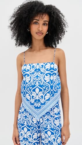 alice + olivia Women's Yuri Spaghetti Strap Scarf Top2