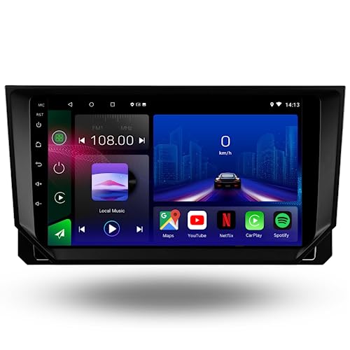 For Seat Ibiza 2017-2020 Android 12 Car Stereo Head Unit CarPlay Android Auto Bluetooth GPS SatNav