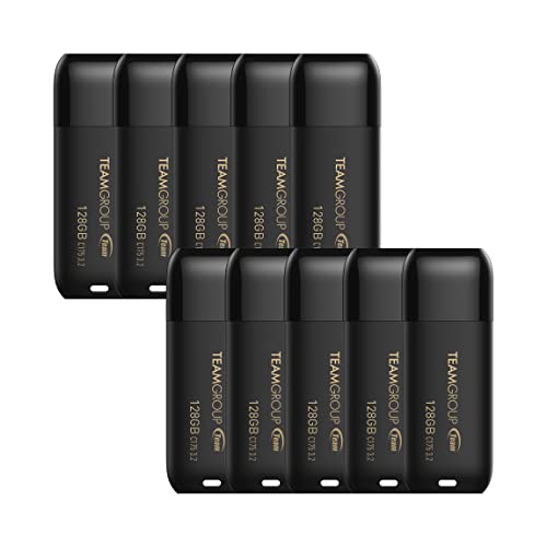 Clé USB 128 Go TEAMGROUP C175 USB 3.2 Gen 1 lot de 10 clés de stockage pour PC