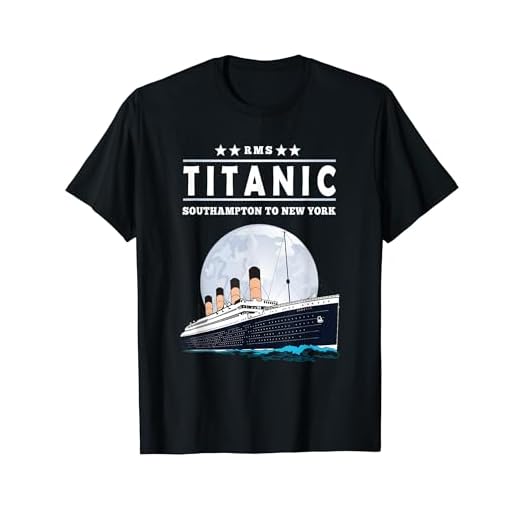 息子のための1912年のヴィンテージタイタニック航海船クルーズギフト Tシャツ