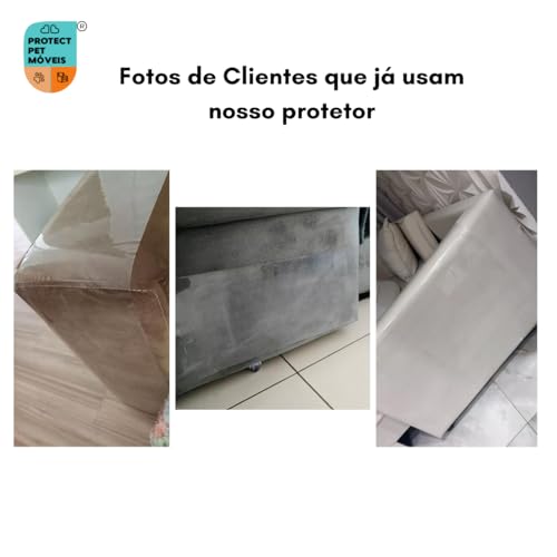 3 Rolos Protetor Adesivo De Sofa Para Gatos Protetor De Sofá Para Gatos 15cm x 3 metros cada Proteto