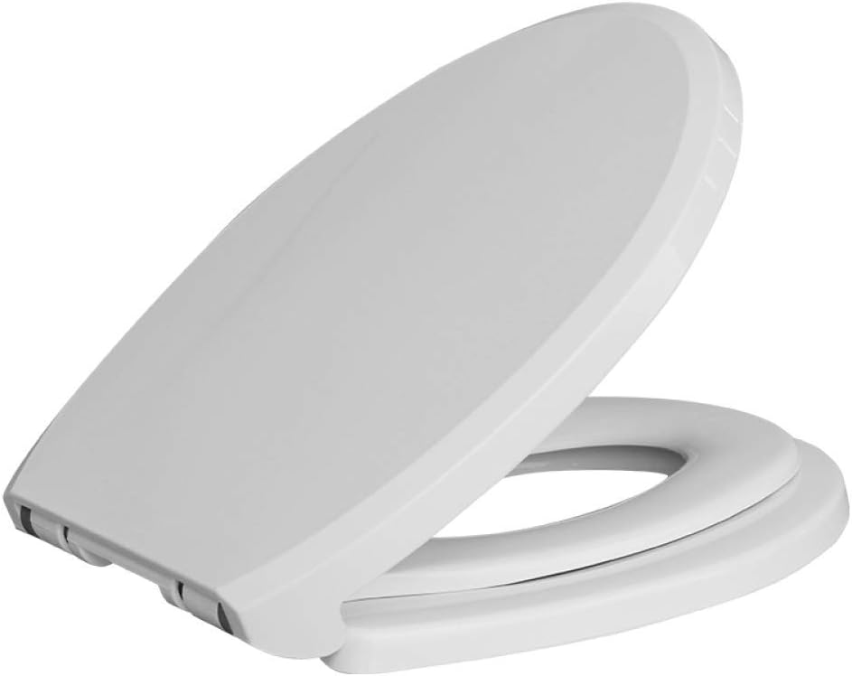 BUZIKA Toilet Seat Adult Child Toilet Seat with Small Seat