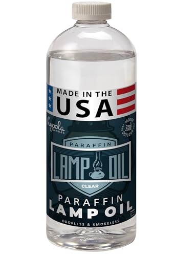 Comparison: Best Oil For Oil Lamps 10 Hyoola Liquid Paraffin Lamp Oil - Clear Smokeless, Odorless, Ultra Clean Burning Fuel for Indoor and Outdoor Use - Highest Purity Available - 32oz