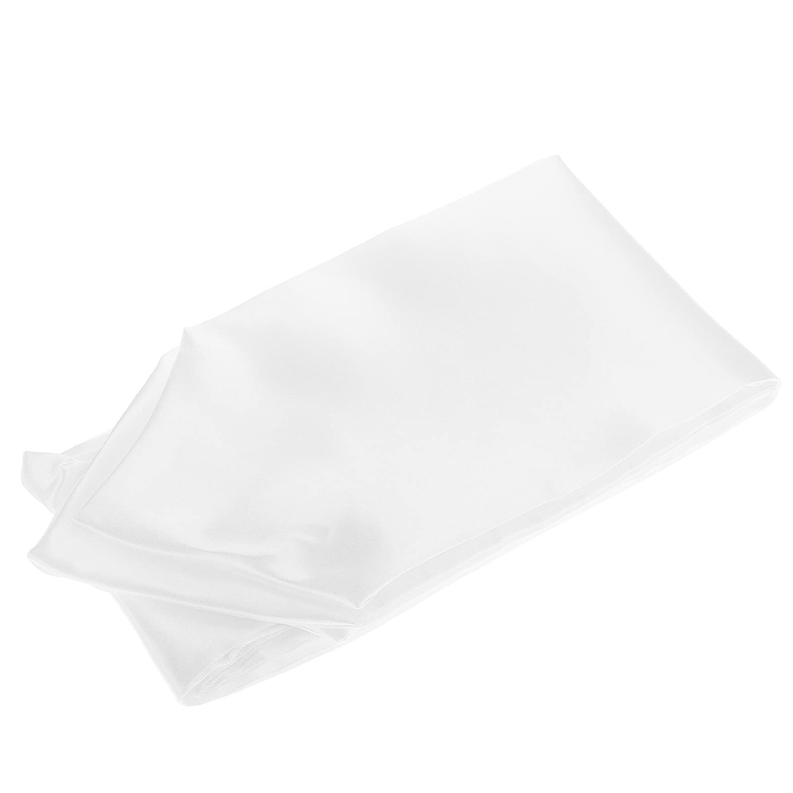 KESYOO Graduation Ribbon White Belt White Formal Dress Plain Sash Mexican Scarf Senior Stole Graduation Accessories White Sashes Mexico Scarf Men and Women Aldult Graduation Season Fabric