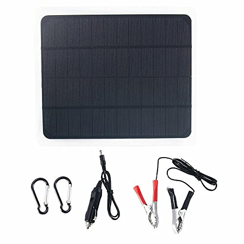 Kqiang Solar Battery Charger Maintainer, 12 Volt Solar
