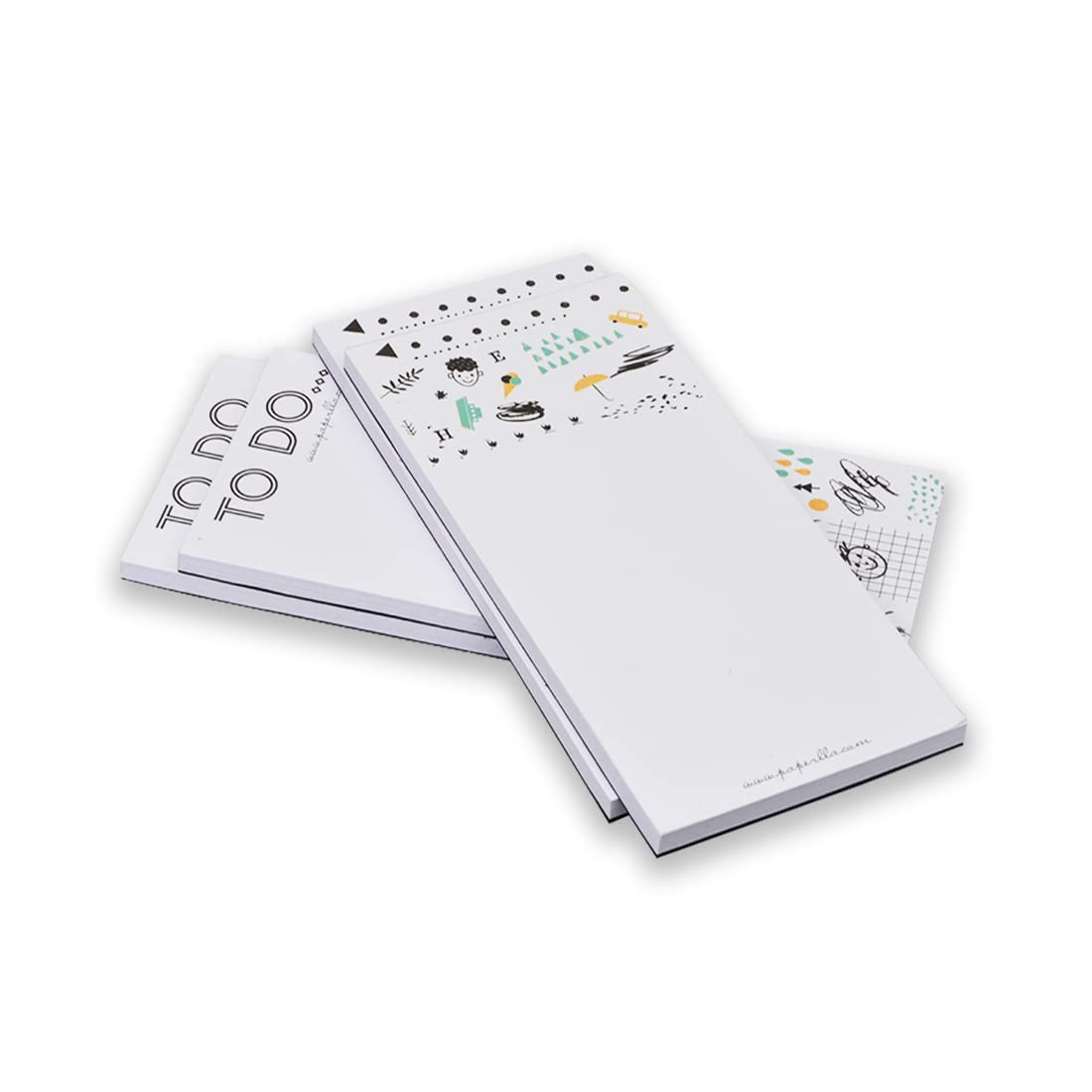 COI Daily Planner Notepad for Productivity – Coworker Gifts for Women, Academic, Work Checklist Note Pad Set of 4