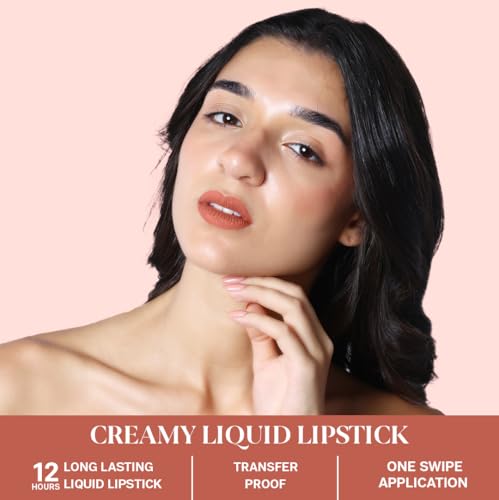 Image of FLiCKA Ultimate Glow Bundle Combo | Flawless Femme Liquid Foundation (Coffee-08) | Silk Touch 3 in 1 Face Primer | R U Ready Liquid Lipstick