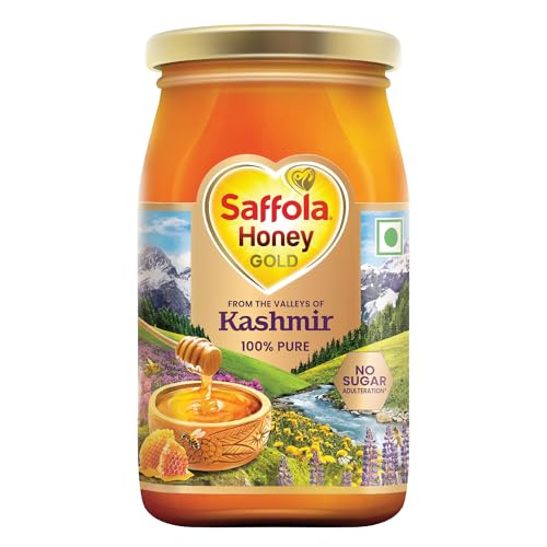 Saffola Honey Gold, 100% Pure Honey, Made with Kashmir Honey, 500g (B0B9Y23YWG) Amazon Price History, Amazon Price Tracker