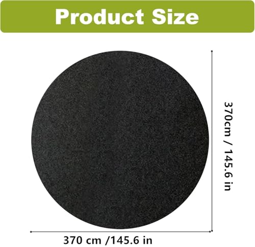 Tapis de protection de sol de 145 pouces imperméable pour spa gonflable et piscine - 7