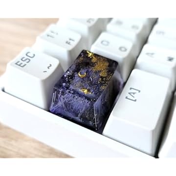 Teclas personalizadas Artisan Purple Galaxy Tab (OEM) para teclados mecânicos RGB Cherry MX Gaming (Tab 1.5U)