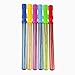 oojami 30 Pack Big Bubble Wands - 14 inches Assortment of Colors Ideal for Party Favors Birthday School Easter Graduation, Bubble Theme Party Value Pack
