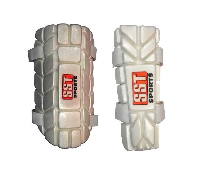 SST Cricket Boys Elbow + Thigh Safety Guard/Pad, Moulded Combo(White, Standard Size) Cricket Guard Combo (White) for Boys (B09VPDSFLH) Amazon Price History, Amazon Price Tracker