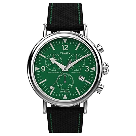 Timex Reloj Cronógrafo para Hombres de Cuarzo con Correa en Tejido TW2V43900