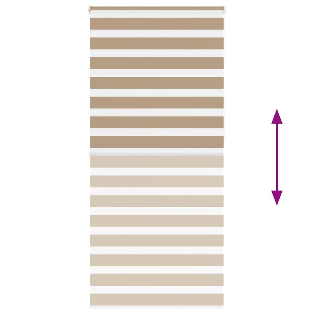 Store Zebre Marron Sable 105,9 cm Polyester